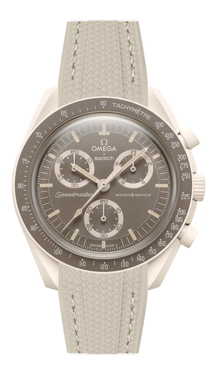 Mission on Earth — Desert fitted with the Vertech Beige strap